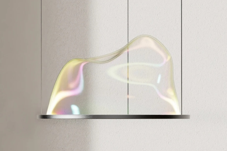 Air Shape je viseća lampa koja imitira oblik velikog mehurića